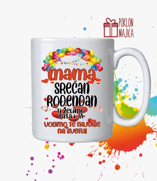 Solje sa natpisom stampom/Solja sa slikom/mama srecan rodjendan ti zelimo tata i ja - solja.jpg
